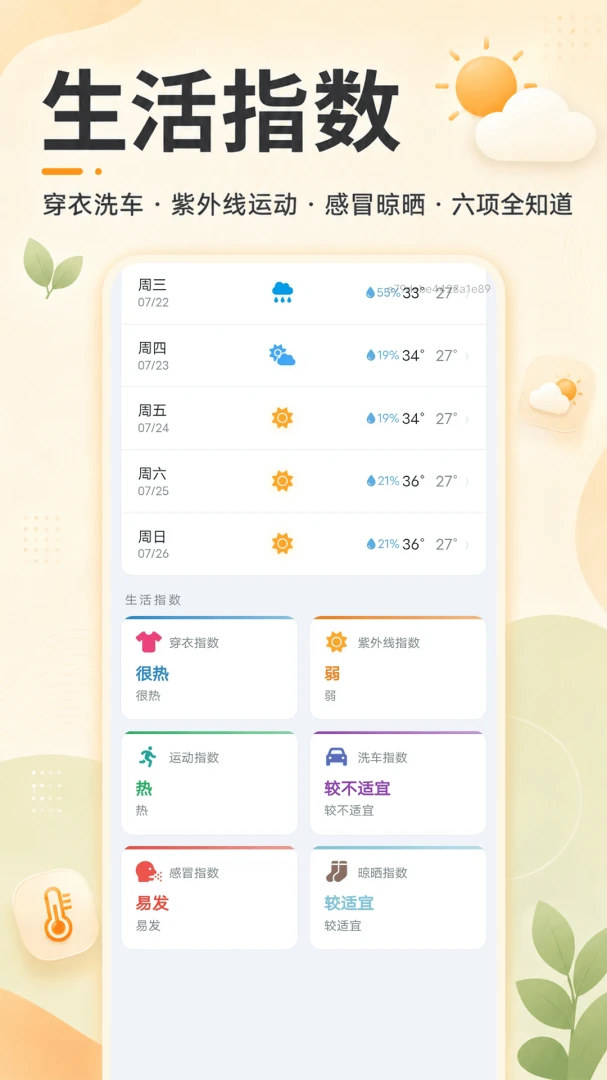 附近天气准确报appv1.0.0 安卓版