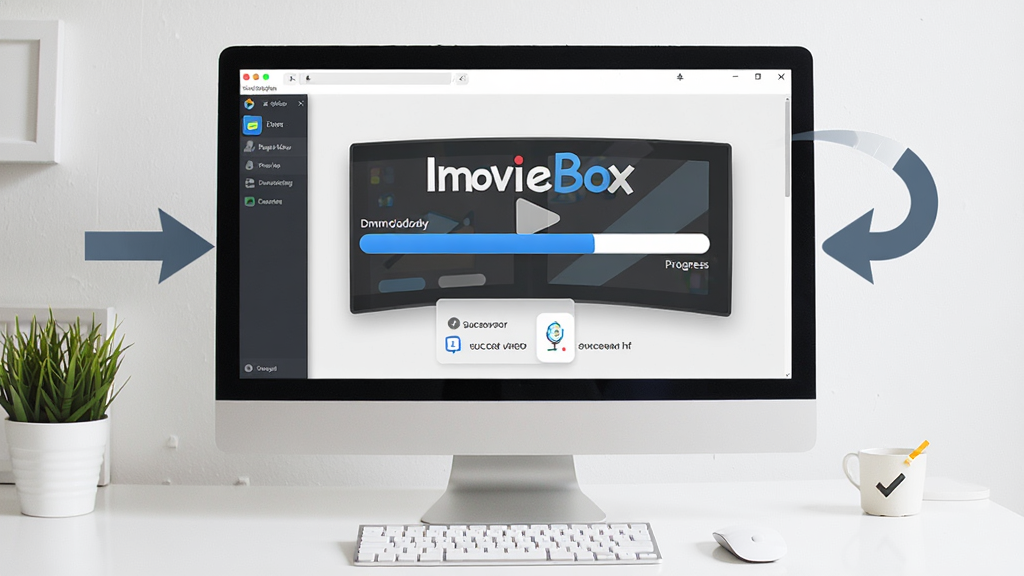 ���壺ImovieBox ��ҳ��Ƶ�������ڵ�����������Ƶ�Ĳ������������֣�������Ļ��ʾ�������ؽ���������Χ�гɹ���ʾ���Ű棺�����ͷ��������񣺼��̷̳��ϸ�ڣ��������ơ�ImovieBox����ʾ�ڽ������Ϸ������ʣ������������ɾ����޶���Ԫ��