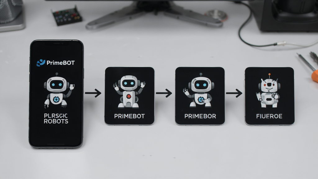 PrimeBOTʹ�ý̳�����ͼ���ֻ����ӻ������豸������ͼʾ��������Ϊ����̨������࣬�����������ɾ��޶���Ԫ��