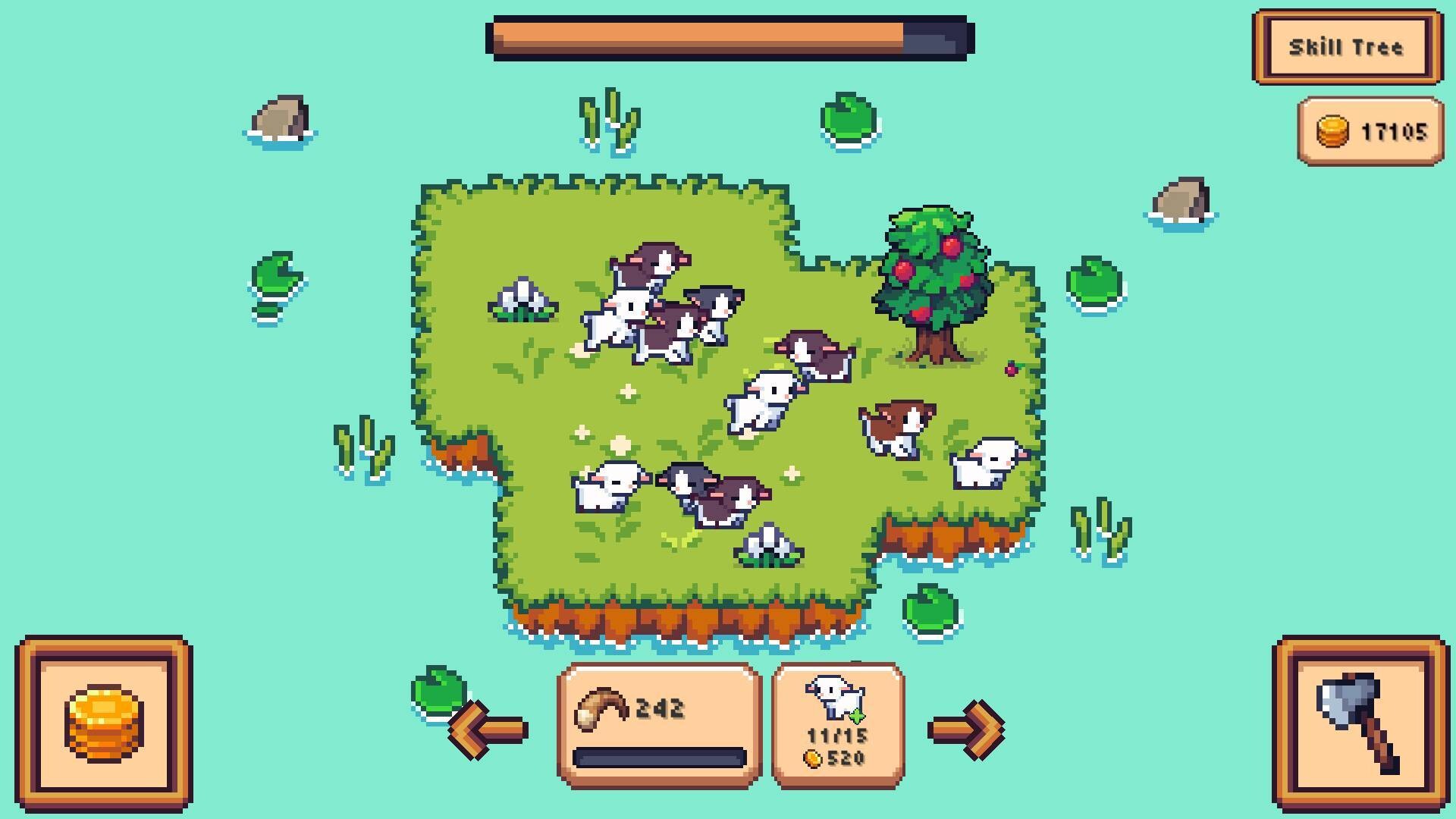 微小生境治愈放置游戏(Tiny Biomes Cozy Idle) 治愈系种田小游戏截图 游戏画面展示
