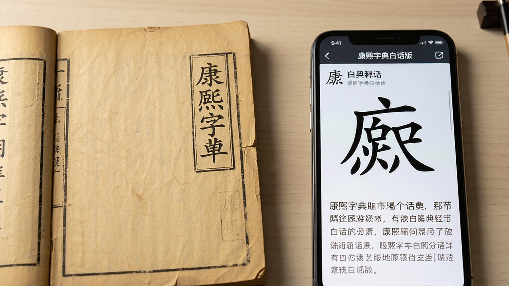 ���壺һ�����ӵ��ŵġ������ֵ䡷ֽ�������ִ������ֻ���Ļ���ã��ֻ���Ļ����ʾ�������ֵ�׻��桱Ӧ�ý��棬������չʾһ�����ֵ���ϸ�׻����塣���֣����Ϊ���ƵĹż���ҳ���Ҳ�Ϊ�����ֻ���Ļ�������γɹŽ�Աȡ��Ű棺����ƽ�⣬�鼮���ֻ���ռһ�룬����Ϊ��ɫ�鷿���档����ںϹŵ����ִ���������ͣ�ϸ�ڷḻ�����ʣ�8K���壬�ɾ����޶���Ԫ�ء�