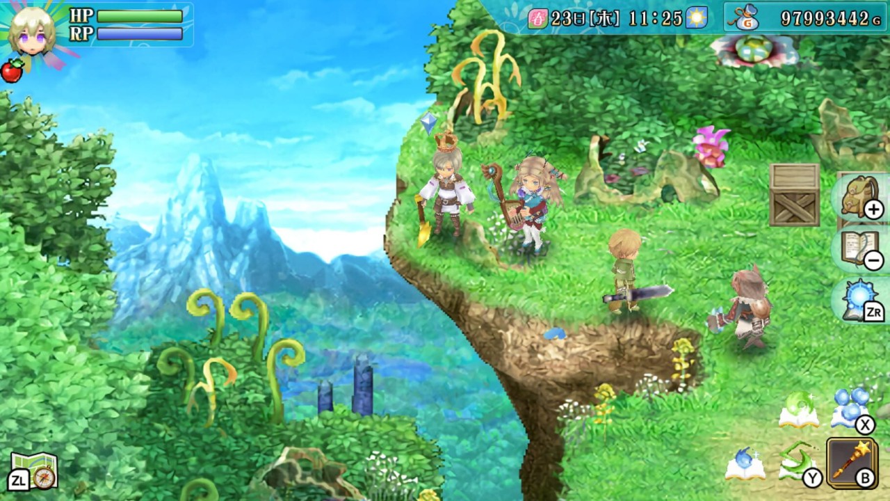 符文工房4 Rune Factory 4 游戏玩法 战斗 迷宫 冒险截图