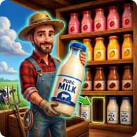 ţ��ƿ������Ϸ(Milk Bottle Shelf Sorting Game)v1.0 ��׿��