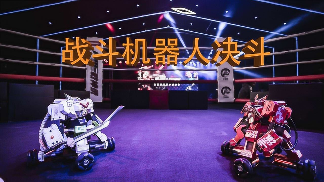 机器人双人对决 格斗竞技 游戏实况解说视频