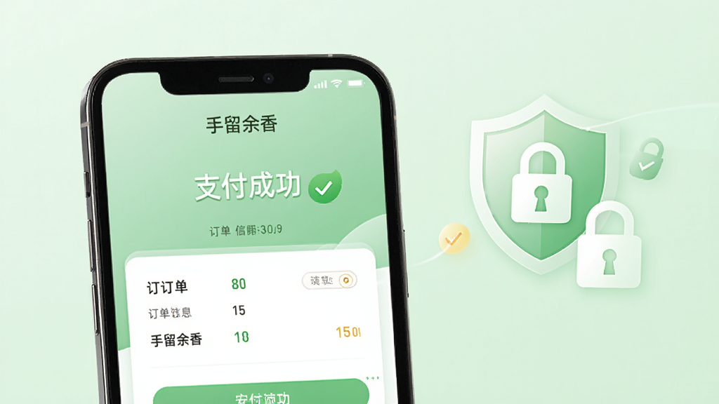 չʾ���������㡱APP��֧���ɹ�ҳ�棬�ֻ���Ļ���С�֧���ɹ��������Ͷ�����Ϣ������Ϊ����ɫ��������ȫ���ġ��������ж���ͼ�������ͼ����ǿ�����װ�ȫ������Լ�󷽣������������ɾ��޶���Ԫ�ء�
