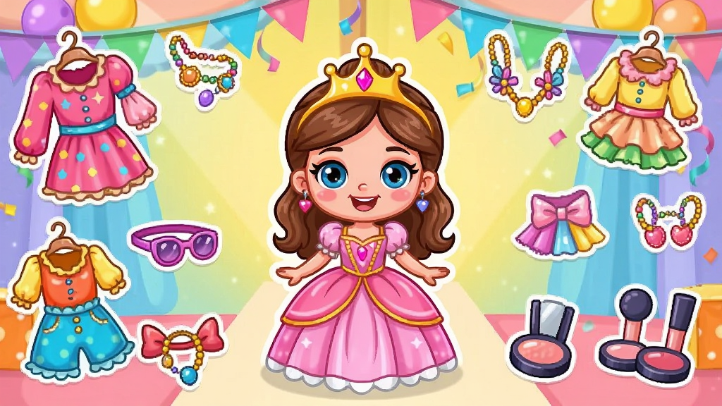 ������װ����һ���ͯʱ��װ����Ϸ������������һ���ɰ��Ŀ�ͨ��������Χ�����Ÿ��ַ�װ����Ʒ����ױƷ��Ԫ�أ�ɫ���������������ֻ��ã���ͨ���ϸ�ڷḻ�������������ɾ��޶���Ԫ�أ�������ֻ��ֵ��ɶԷ�Χ��