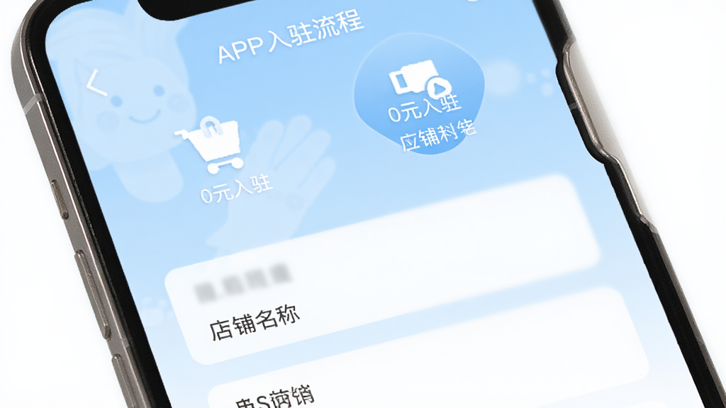 ����APP��פ���̽��棬�ֻ���Ļ����ʾ��0Ԫ��פ����ť����д�������Ƶı���������Ϊ����ɫ���䣬���м���ͼ�������˵��������������������ʸɾ����޶���Ԫ��