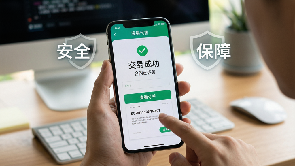 ���壺�û�����ʹ���ֻ������������App�Ļ��棬�ֻ���Ļ��ʾ���׳ɹ�ҳ�棬��Χ�С���ȫ���������ϡ����������֣��ֻ�λ�ڻ������룬����Ϊ�黯�ĵ��Ժ����棬Ӫ����ʵʹ�ó������Ű棺�ֻ���Ļ������ʾ�����׳ɹ����͡���ͬ��ǩ���������·��С��鿴��������ť�����дʵ��Ӱ��񣬹�����Ȼ��ϸ�ڣ��û���ָ�����Ļ�������л���һ�ŵ��Ӻ�ͬ�ļ������ʣ����壬�ɾ����޶���Ԫ�ء�