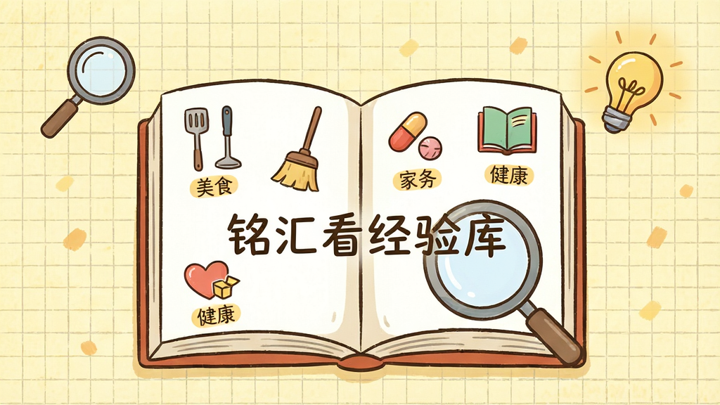 ���壺һ�������ĵ����飬��ҳ�ϸ��ֳ���������ͼ���������ɨ�㡢ҩ�衢�鱾�����֣��鱾λ�ڻ������룬�����ǵ���ɫ����ֽ��������Χ�зŴ󾵺͵���ͼ�ꡣ�Ű棺��ҳ��д�š����㿴����⡱������ÿ��ͼ������С��ǩ�硰��ʳ�������񡱡�������������ֻ���ϱ�ƽ����ɫ����ů��ϸ�ڣ����ݷ�����͹�â���Ŵ󾵶�׼��ҳ�ϵ����֡����ʣ��������ɾ����޶���Ԫ�ء�