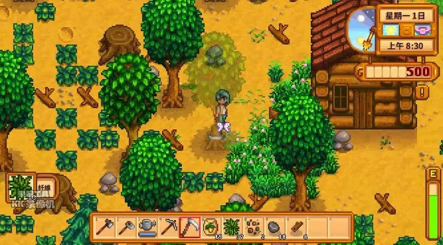 星露谷物语1.6.15美化版(Stardew Valley) 高清重制画面 游戏截图 光影效果 对比原版