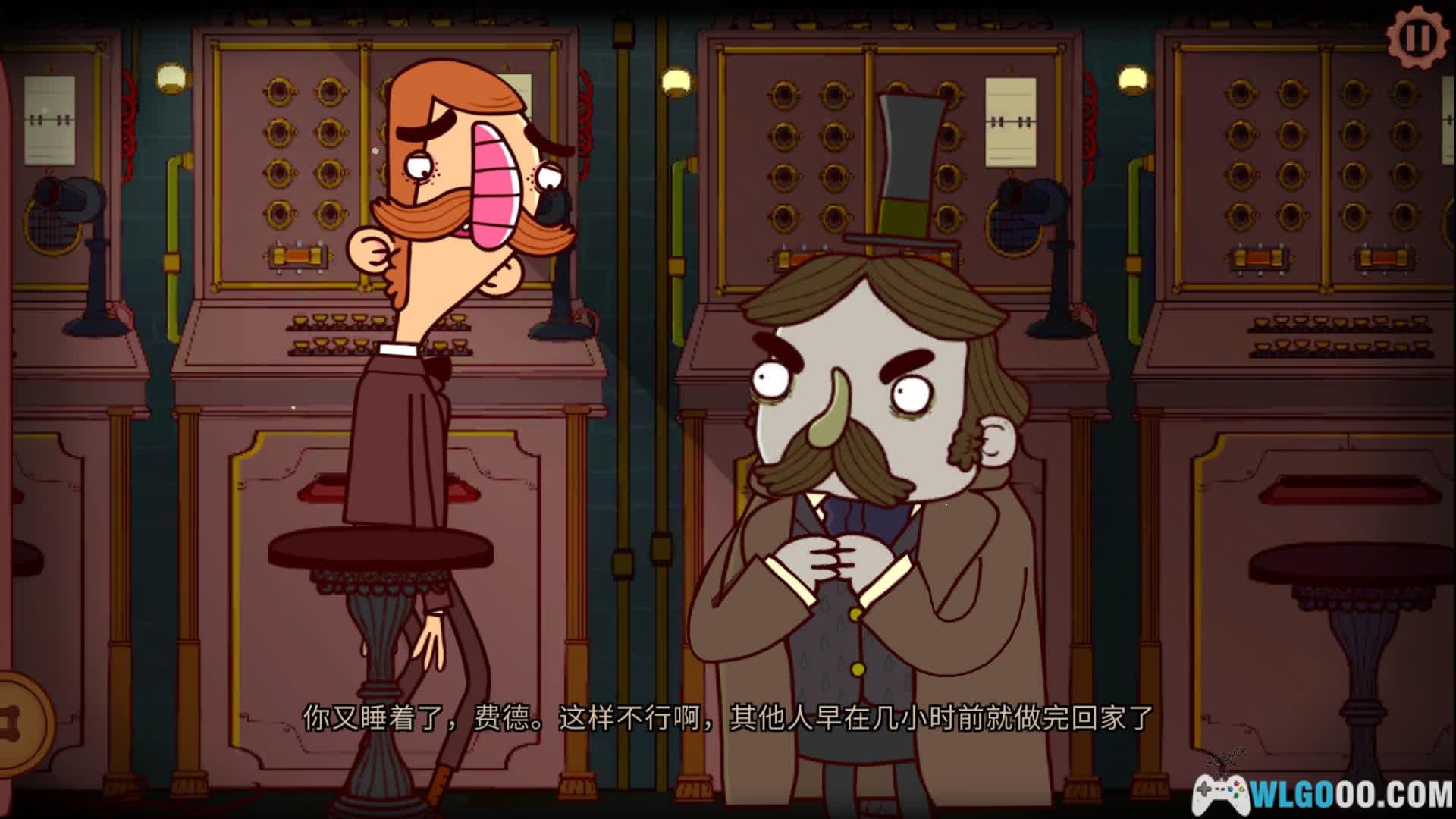 伯特伦费德历险记2安卓版(The Adventures of Bertram Fiddle: A Bleaker Predicklment)游戏内手绘画面截图