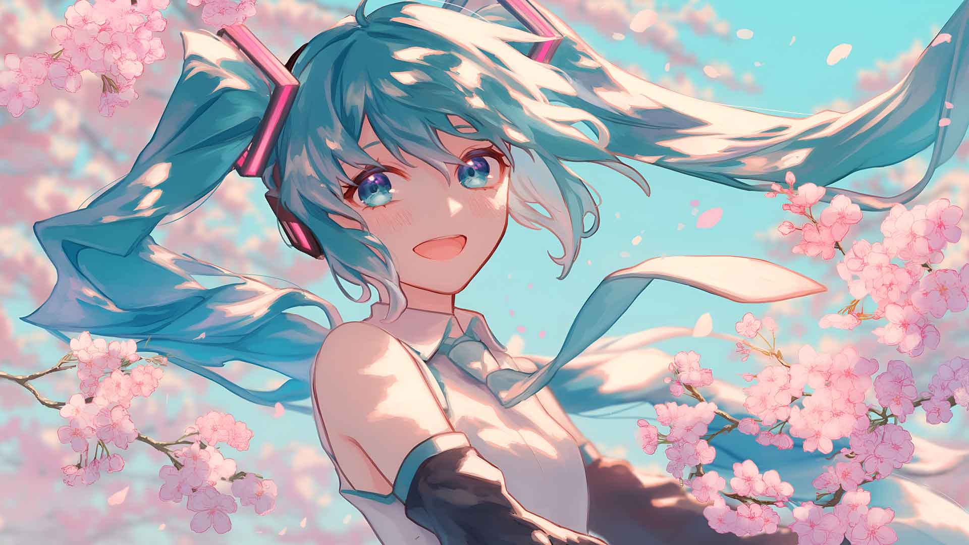 樱花萌放桌面版 游戏壁纸 美化桌面 分享心得