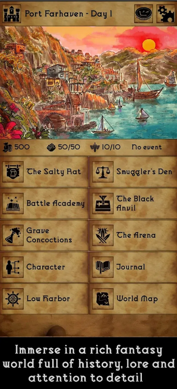 黯影潮汐游戏(Grim Tides)背包管理资源收集技巧