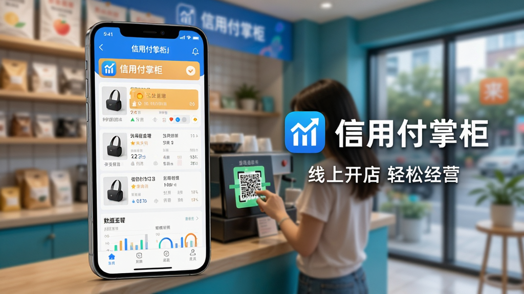 ���壺һ�������ֻ���Ļ����ʾ�����ø��ƹ�APP�ĵ��̹��������棬������ģ����ʵ����̻��������֣��ֻ�λ�ڻ�������ƫ���Ҳ����״��С����ø��ƹ���������ͼ�꣬�·�һ��С�֡����Ͽ��� ���ɾ�Ӫ�����Ű棺����ִ�������ͻ���������������������дʵ��廭��ϣ�ɫ�����죬��ҵ�Ƽ��С�ϸ�ڣ��ֻ�����չʾ��Ʒ�б����������ѡ�����ͳ�Ƶ�ģ�飬���������й˿�ɨ�볡�������ʣ�������Ⱦ���ɾ��޶���Ԫ�ء�