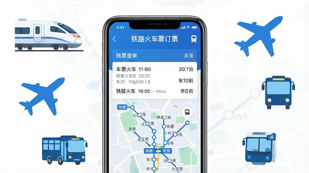 ���壺��·��Ʊ��ƱAPP����չʾ���ֻ���Ļ����ʾ��Ʊ��ѯ����б��빫����·��ͼ�����֣��ֻ�ģ�;��У���Ļ���������ɼ�����Χ���Ը������ɻ����������Ƚ�ͨͼ�껷�ơ��Ű棺����ִ�����Ϣ�㼶������ͻ������·��Ʊ��Ʊ��APP���ơ���񣺱�ƽ����ƣ���ɫ��ɫ���������ɫ����������������ˬ��ϸ�ڣ���Ļ����ʾ���Ρ�ʱ�䡢Ʊ�۵ȹؼ���Ϣ����ͼ����ʾ����վ�㡣���ʣ����塢�ɾ����޶���Ԫ�ء�