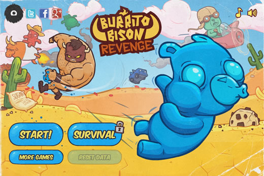 卷饼野牛复仇记手机游戏(Burrito Bison) 通关攻略 彩蛋收集 大全