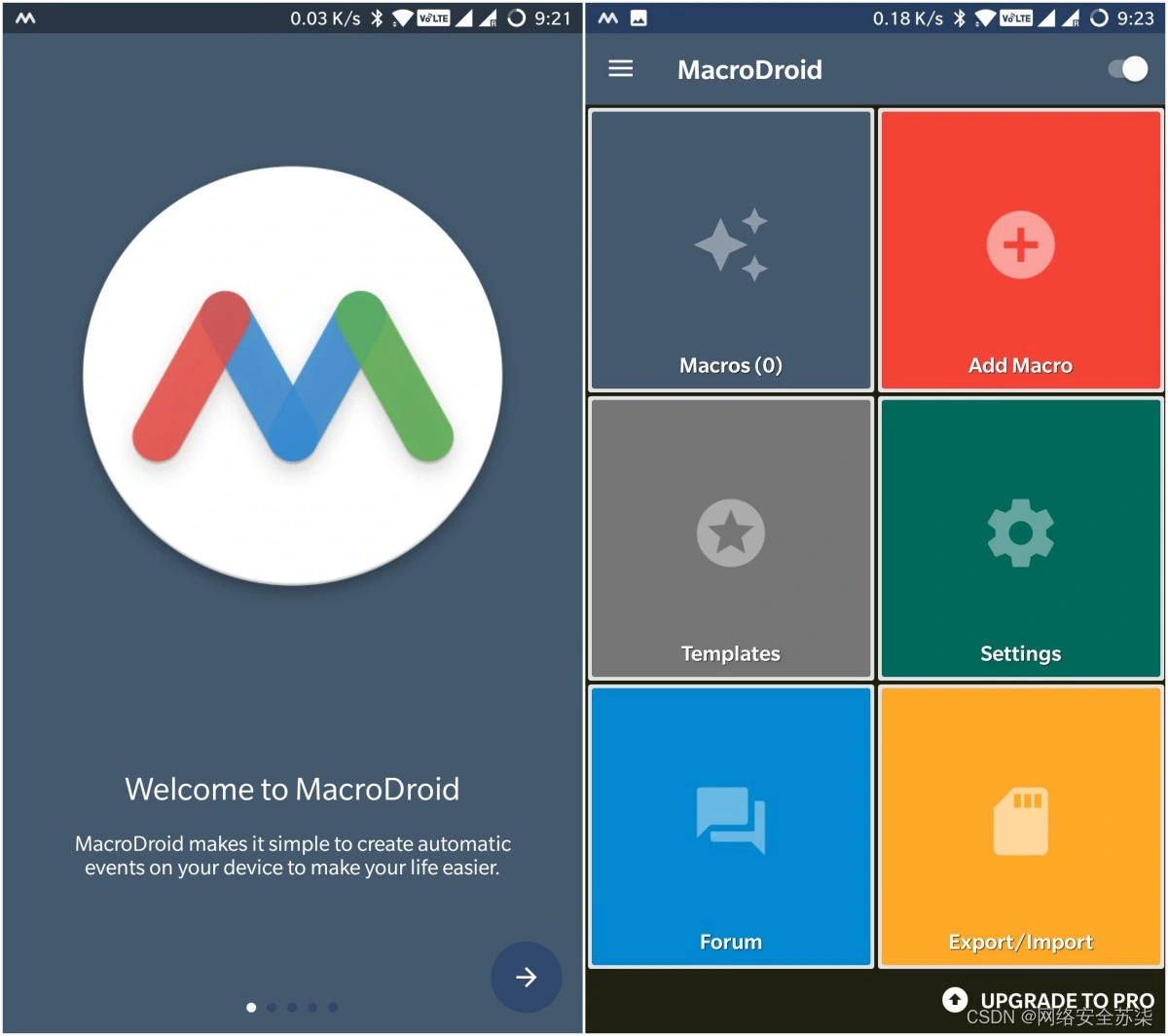 自动化工具macrodroid 手机任务脚本设置教程 配图