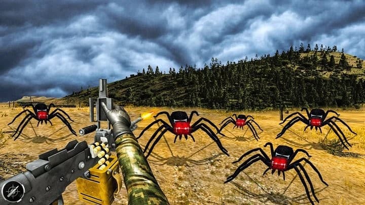 蜘蛛怪物中文版下载 Spider Monster 游戏战斗 捕猎场景