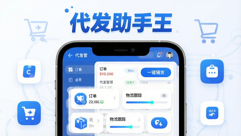���壺����������APP����չʾ���ֻ���Ļ����ʾ��ƽ̨���̹�����̨�������б����������١�һ���̻���ť�����ɼ������֣��ֻ����У���Ļ���ݷŴ�չʾ����Χ�м��ĵ���ͼ�껷�ơ��Ű棺���½ṹ���Ϸ�Ϊ�������ơ������������������֣��·�Ϊ����ͼ����󡣷���ִ��Ƽ��У���ɫ��ɫ�������ɫ������ϸ�ڣ��������ݹ�����������������̬������Բ�󡣻��ʣ�������Ⱦ���ɾ����޶���Ԫ�ء�
