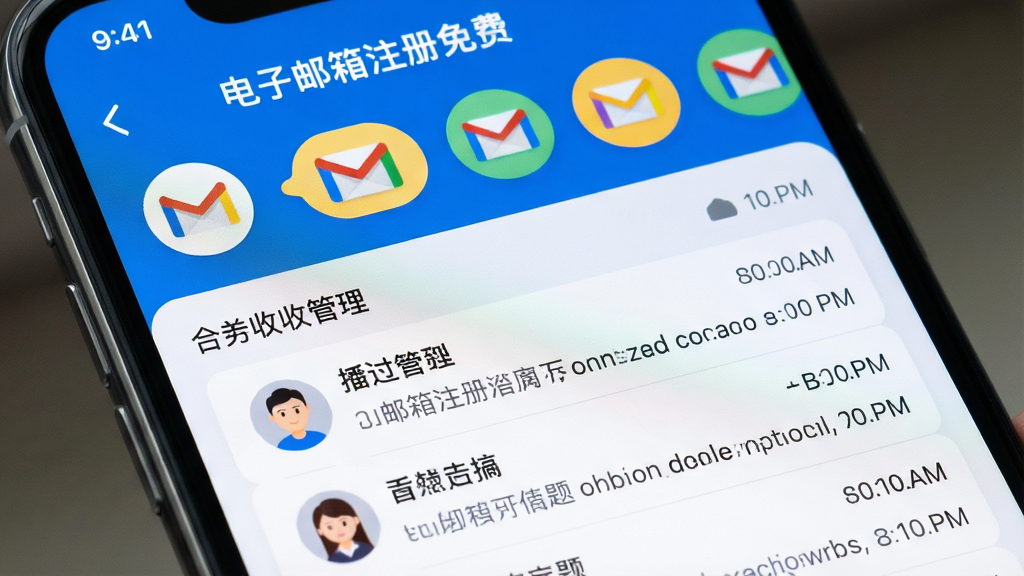 �ֻ�������д��չʾ����������ע����ѡ�App�ڶ������˻�����ҳ�棬ҳ�涥���ж����ͬ��ɫ������ͷ���ǩ���·��Ǻϲ��ռ�����ʼ��б���ÿ���ʼ���ʾ�����ˡ������ʱ�䣬������ÿ�Ƭʽ���֣�������ɫ��������ִ���ϸ�����������ʸɾ���ͻ�����˺�ͬ�������ı����