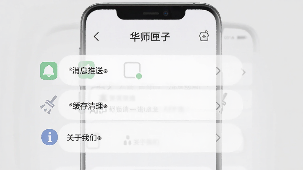 ���壺����ʦϻ�ӡ�APP���ý��棬��ʾ����Ϣ���͡��������������������������ǡ���ѡ�����Ϊ���Ĵ�ɫ��ͼ����ͳһ������ɾ������ʸ��壬�޶���Ԫ��