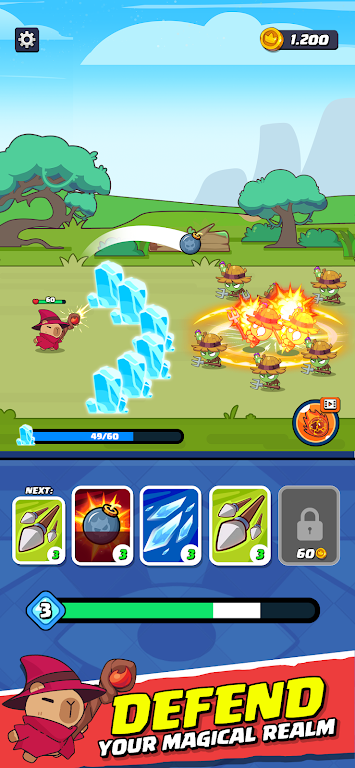 ��ʦ����ħ��������Ϸ(Wizard Defense: Spellbound)v0.0.5 ��׿��