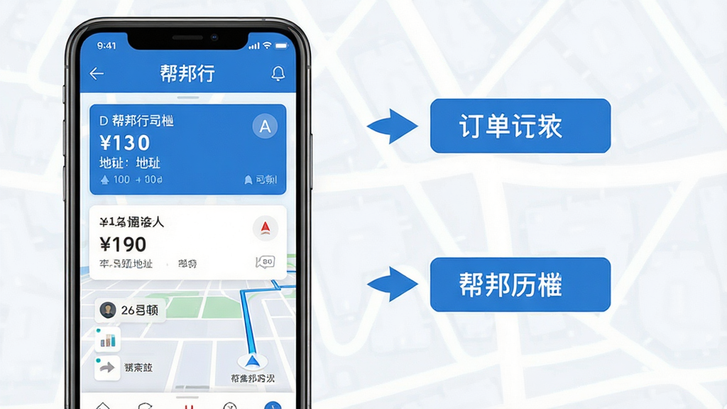 ���壺�ֻ���Ļ��ʾ�����˾��D�Ķ����б��͵������棻���֣����Ϊ�ֻ����棬�Ҳ�Ϊ����˵����ǩ���Ű棺������������ǩ�м�ͷָ�򣻷�񣺱�ƽ����������ɫ��ϸ�ڣ�������Ƭ��ʾ���͵�ַ������������ʾ·�ߣ����ʣ����壬�ɾ����޶���Ԫ�ء�