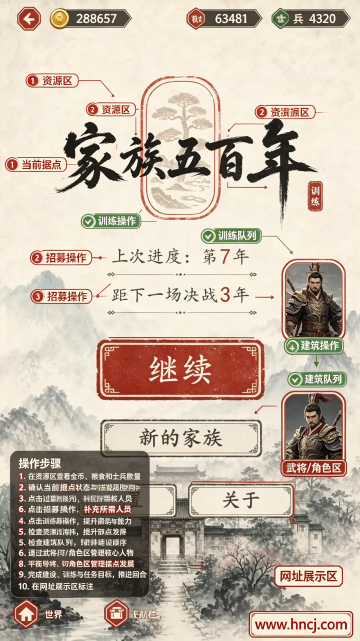 家族五百年游戏 家族五百年游戏