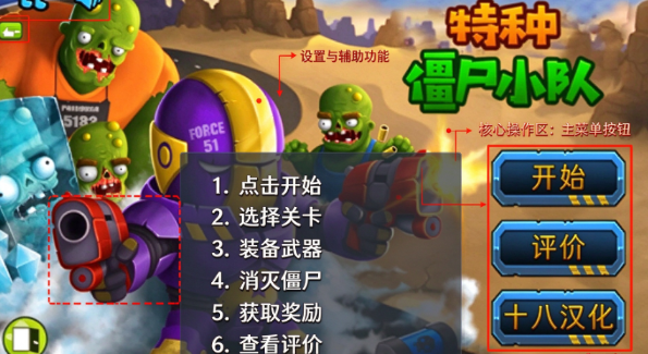 ���ֽ�ʬС�����޽����ʯ��(Special Squad vs Zombies)
