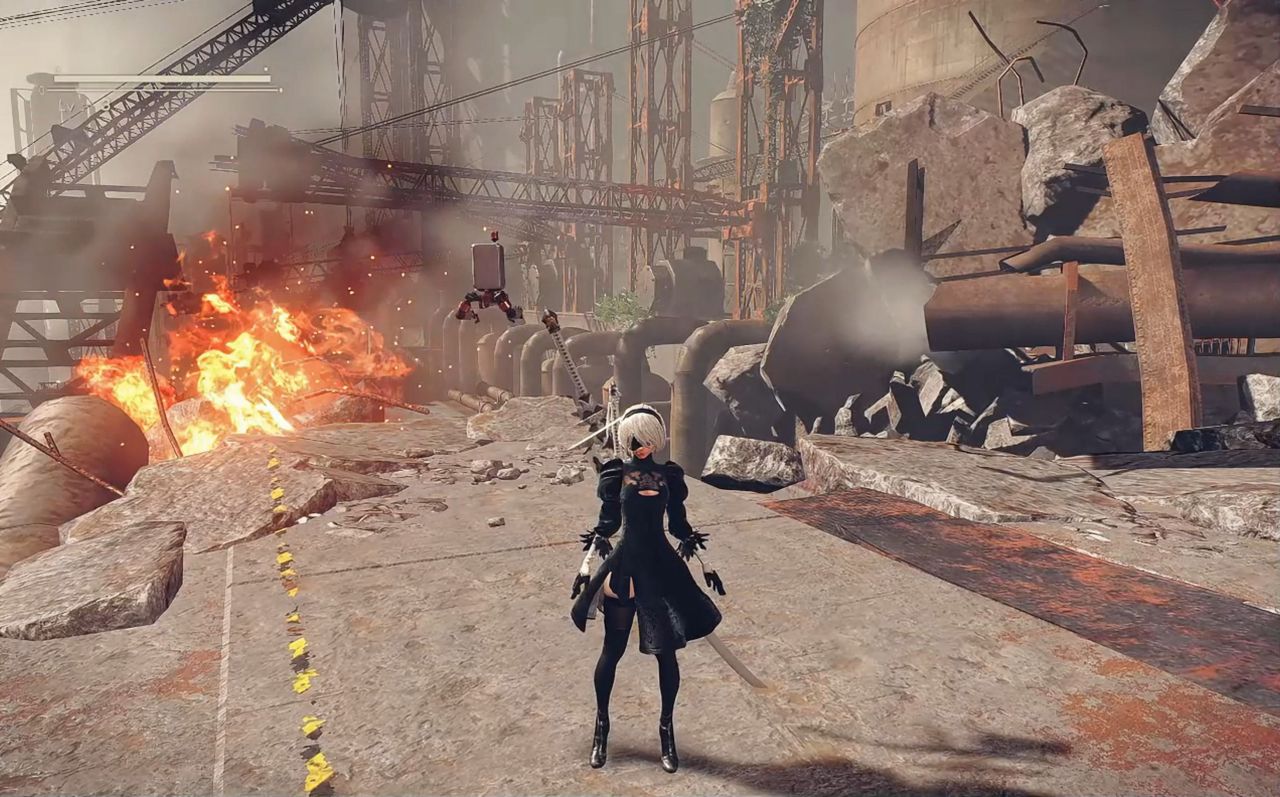 尼尔机械纪元年度版(NieR) 剧情解析 E结局 玩家的存档数据