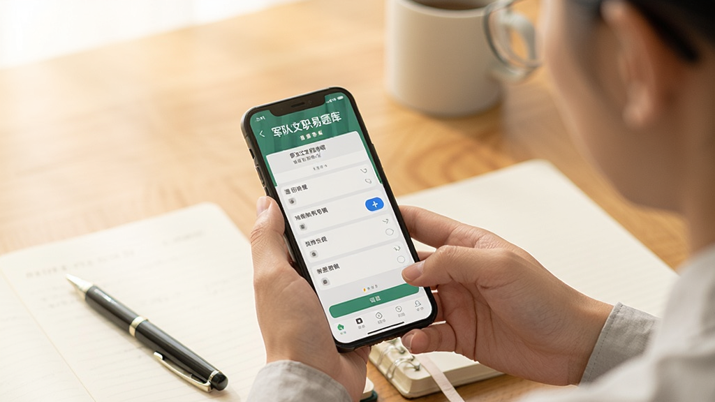 һ��չʾ��������ְ����⡱ʹ�ó�����ͼƬ��һλ������ʹ���ֻ�APP���д��⣬��Ļ��ʾ������棬��Χ�бʼǱ��ͱʣ�����������ܰ�����ʸɾ���