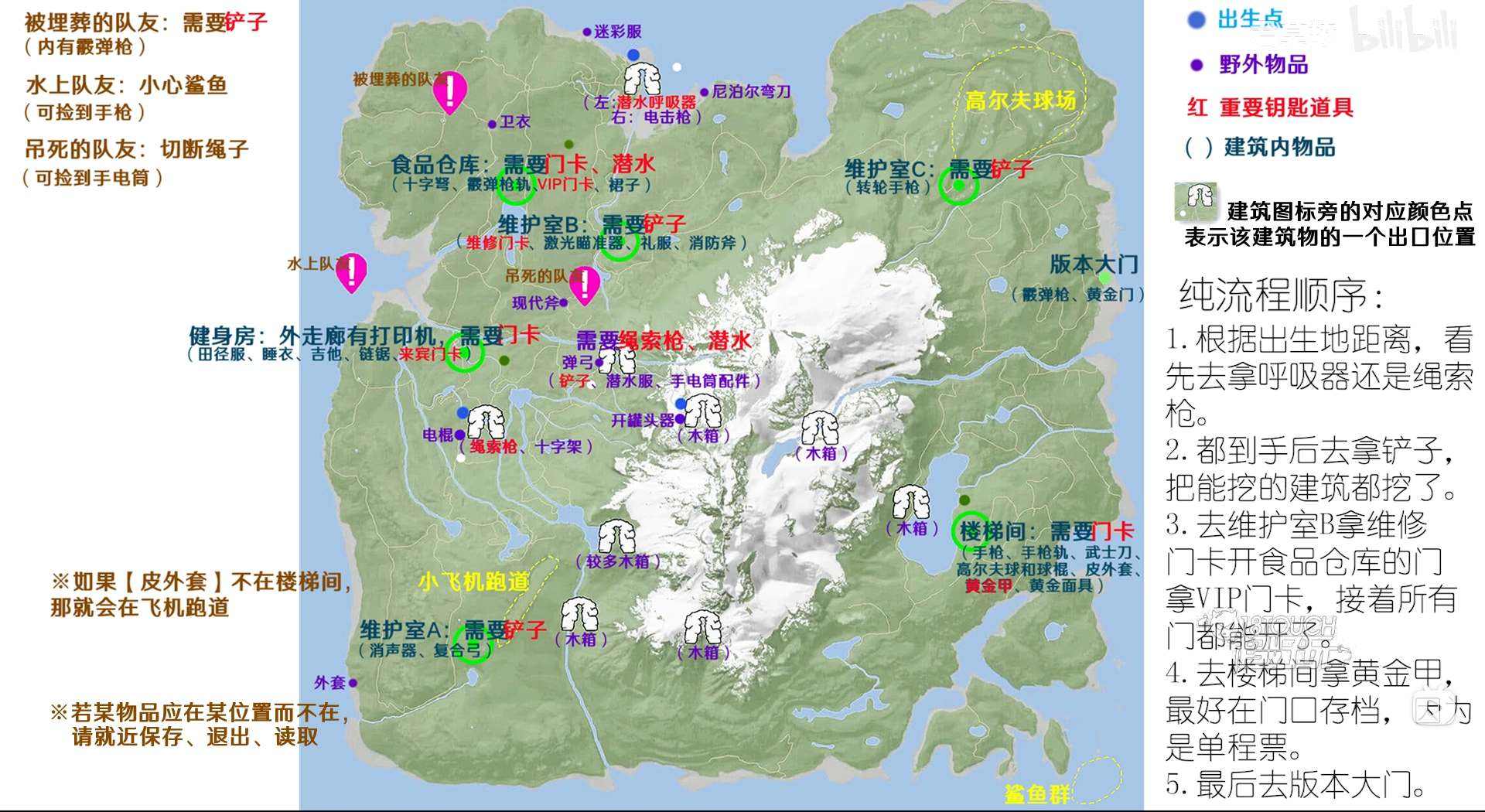 森林恶魔之子最新版 资源收集 地图攻略