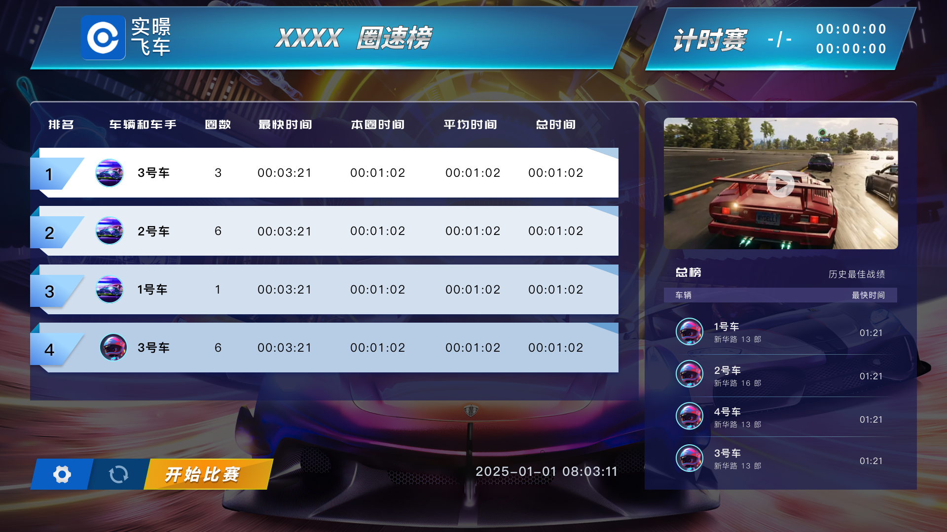 黄金圈速游戏 计时赛 幽灵车 成绩提升 技巧 配图