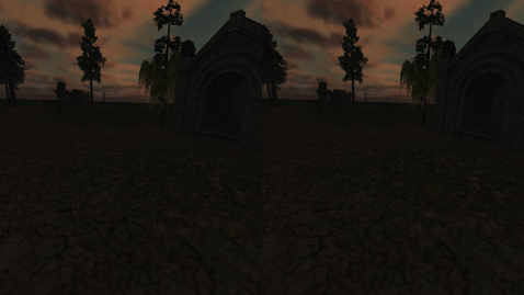 虚拟墓地VR安卓版(VR Graveyard Cardboard) 虚拟墓碑祭拜互动界面 截图