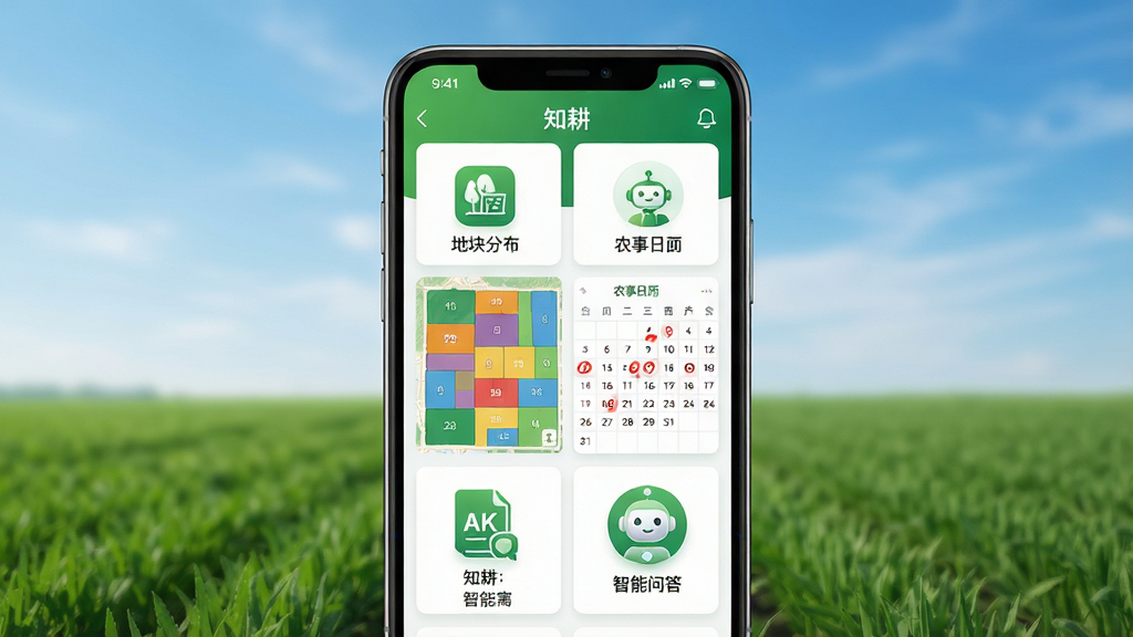���壺�����ֻ���Ļչʾ��֪����APP�����棬��������ؿ�ֲ�ͼ��ũ�������������ʴ�ͼ�ꡣ���֣��ֻ����У���������������Ϊ����ũ�������졣�Ű棺����ͼ���������룬ɫ������ɫ�Ͱ�ɫΪ�������дʵ��Ƽ��н�ϣ������Ӱ��Ȼ��ϸ�ڣ���ͼ�ϱ��в�ͬ��ɫ�ؿ飬�����к�ɫ��ǣ��ʴ�ͼ���л��������󡣻��ʣ�8K���壬�ɾ����޶���Ԫ��
