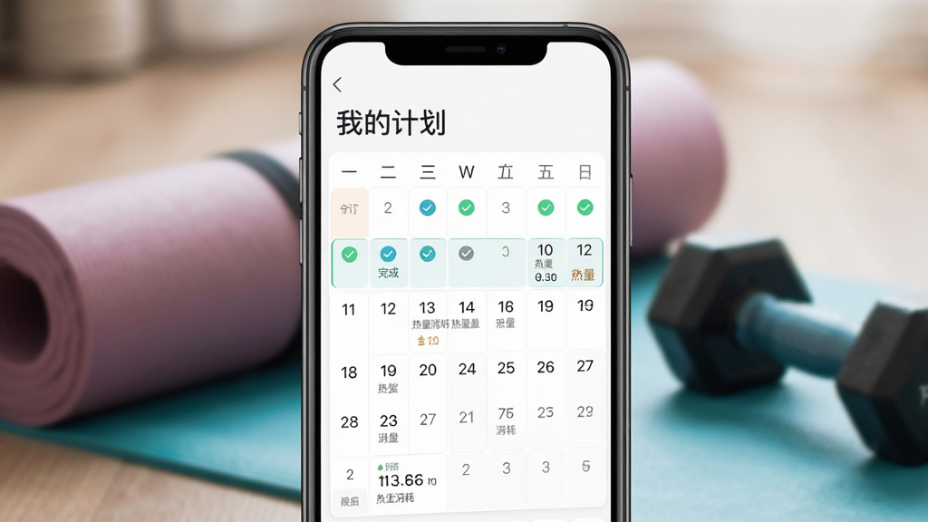 �ֻ�Ӧ�ý���չʾYPLUS�٤�ĸ��Ի��ƻ�ҳ�棬����Ϊ������ʽ�Ŀγ̰����б�������Ϊģ�����٤�������壬���ֲ���APP�����ͼ����չʾ���Ϸ���ע���ҵļƻ������Ű����򣬷��Ϊ��ƽ��UI��ƽ��ʵ��������ϸ�ڰ�����ѡ��ɱ���������������ݣ�������ˬ�ɾ��޶���Ԫ��