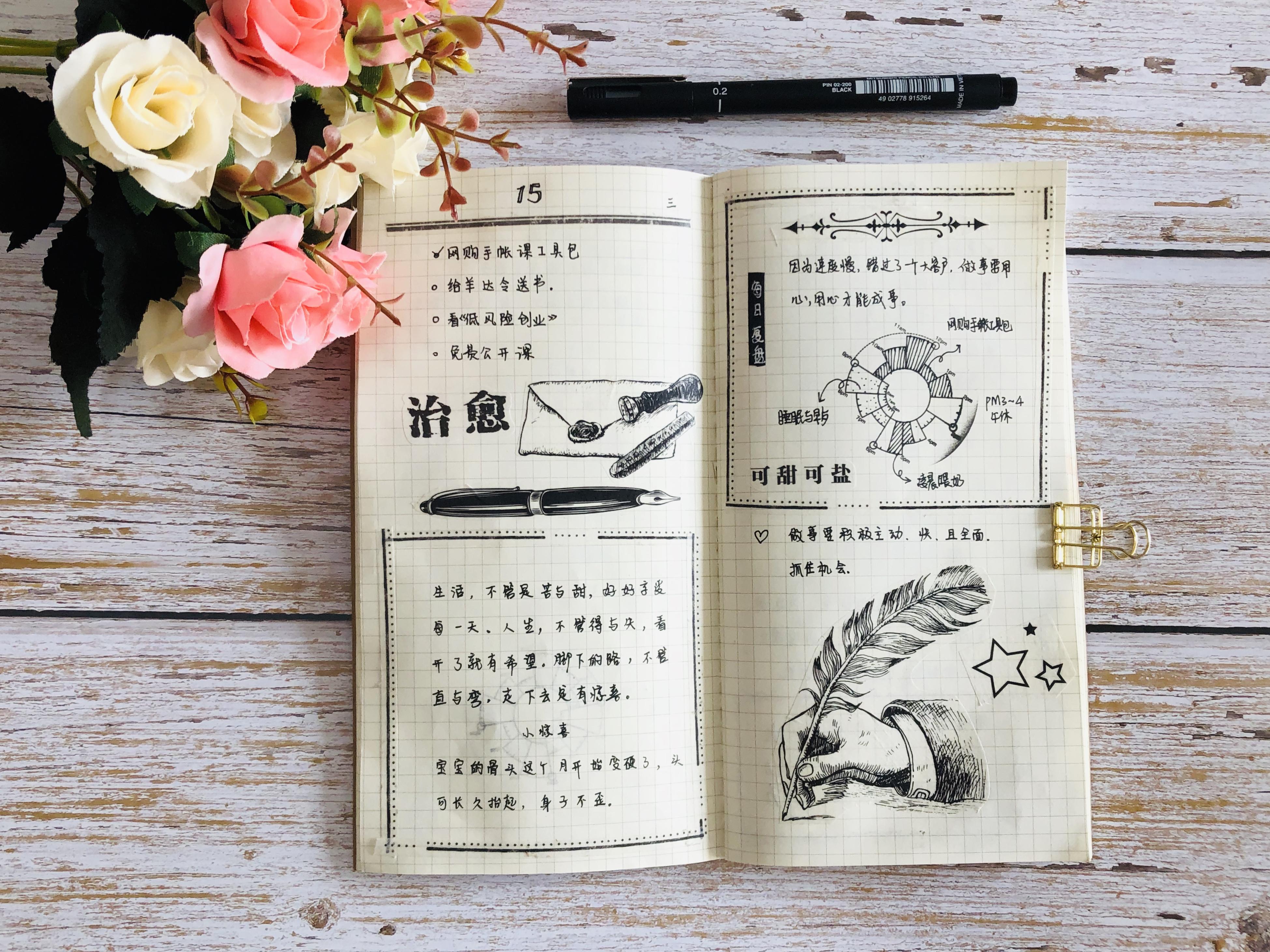 日常手帐app 素材对比 学生党 手写 模板下载 使用体验