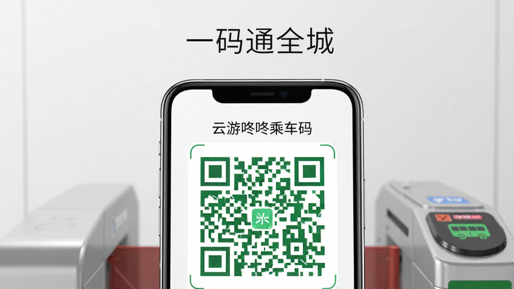 ��������Ϊһ�������ֻ���д����Ļ����ʾһ���Ŵ����ɫ��ά�룬��ά���Ϸ��С��������˳˳��롱�������ֻ��·�ģ�⹫���͵�����ˢ��բ��������Ϊ����ǳ��ɫ����ͼ�������ĶԳƣ��ֻ�λ�ڻ�������ƫ�£��Ϸ����׼��롰һ��ͨȫ�ǡ������������дʵ���������ͻ����Ļ���ݣ�ϸ�ڰ�����ά���Ե�ľ�ݺ��ֻ��߿�߹⣬����ϸ��ɾ��޶���Ԫ��