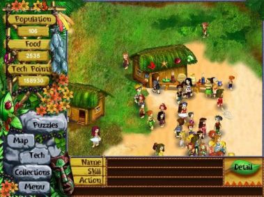 虚拟村庄 Virtual Villagers 科技研发界面截图