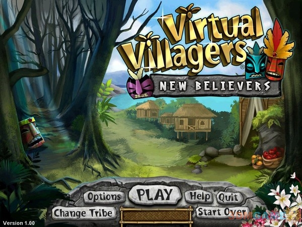 虚拟村庄 Virtual Villagers 游戏整体场景展示