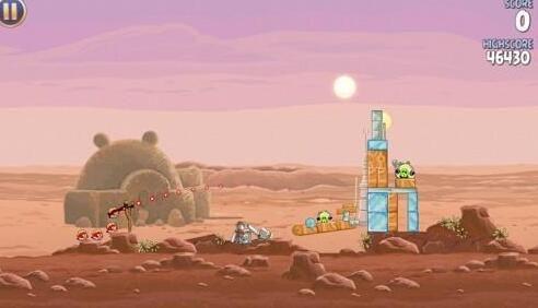 Angry Birds Star Wars 愤怒的小鸟:星战版 三星评分 破坏建筑 技巧攻略