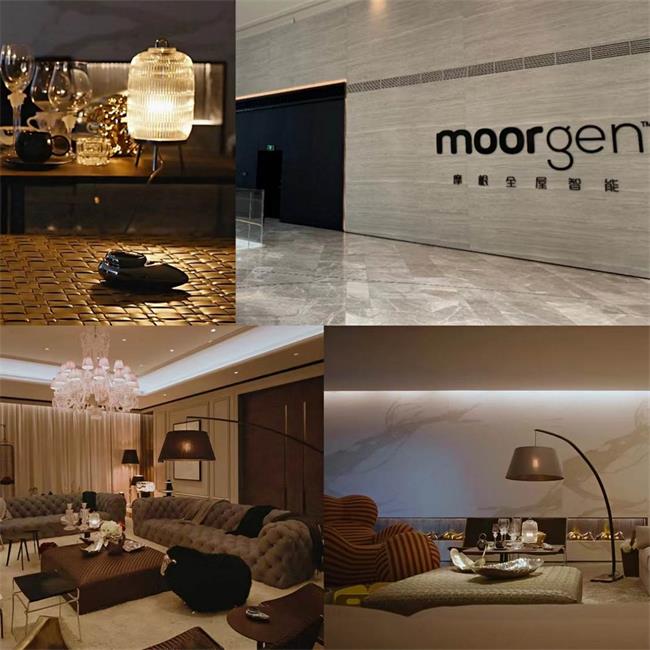 摩根全屋智能Moorgen 智能家居系统 客厅整体效果