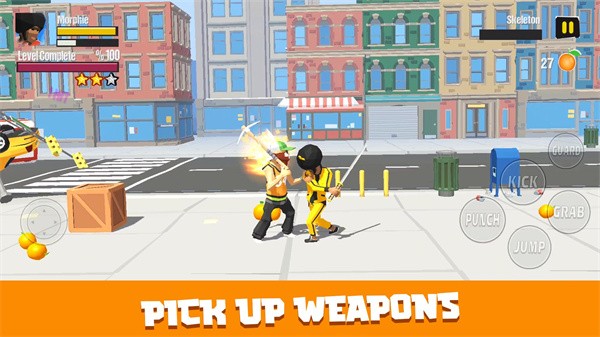 街头搏斗中文版(City Fighter vs Street Gang安装器) 角色养成 界面展示