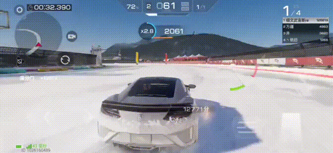 3D雪地竞赛游戏 雪地弯道漂移技巧操作教学