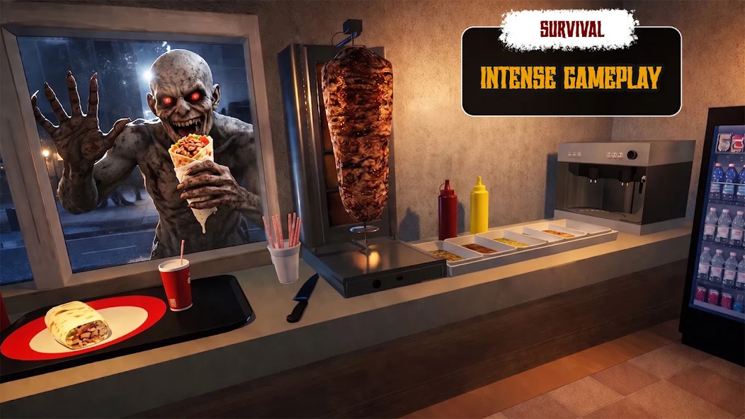 沙瓦玛店夜间恐怖游戏(Shawarma Shop: Night Horror)v8.0 安卓版