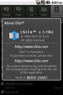 iSilo阅读器