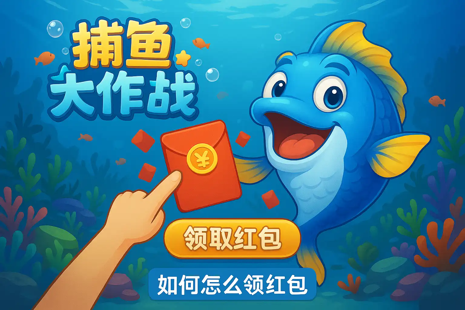 捕鱼大侠红包版官方下载 玩法技巧分享