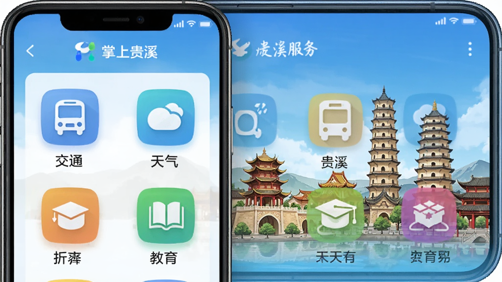 ���Ϲ�ϪAPP�����ܽ��棬�ֻ���Ļչʾ����������ͼ�꣬�罻ͨ�������������ȣ��������룬ɫ������������Ϊ��Ϫ���еر꽨������������ˣ����ֱ���ԡ�