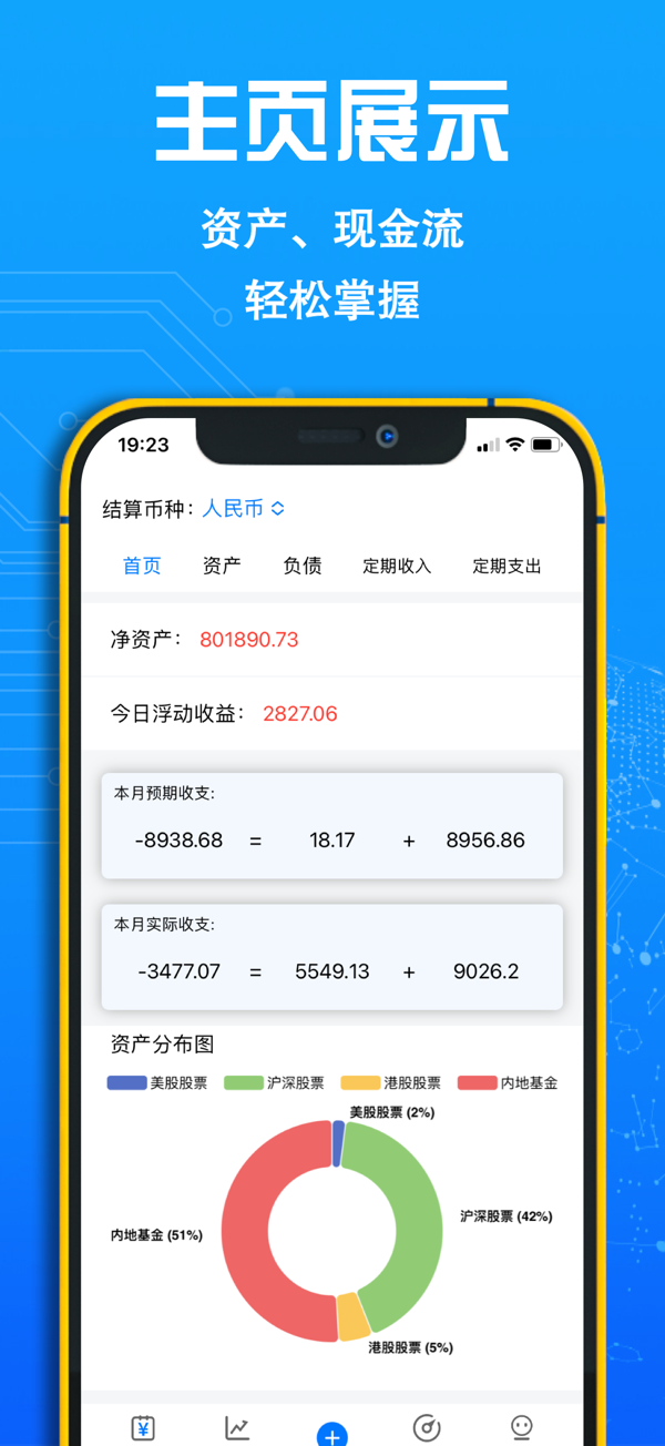 FIRE记账app 预算设置 分类管理