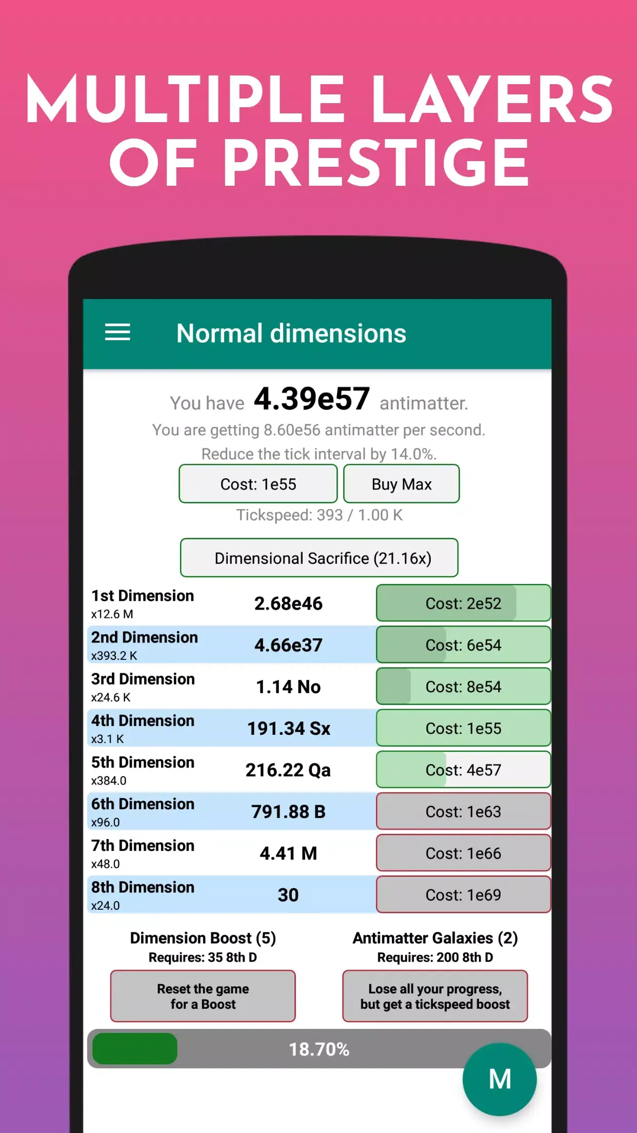 ������ά�����°�(Antimatter Dimensions)v3.15.0 ��׿��